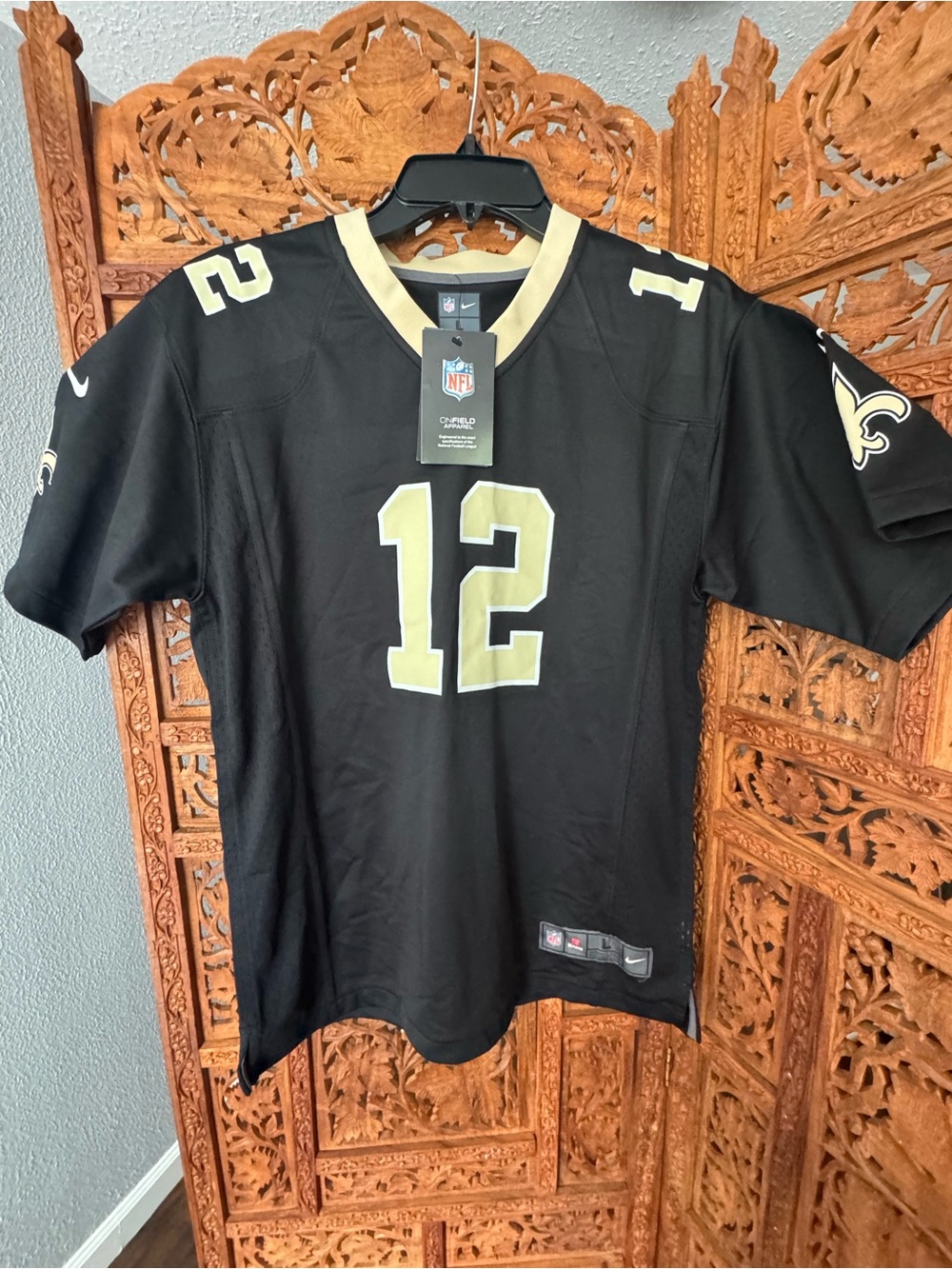 Brand New New Orleans Saints Chris Olave Youth Jersey (Factory Error Misprint)